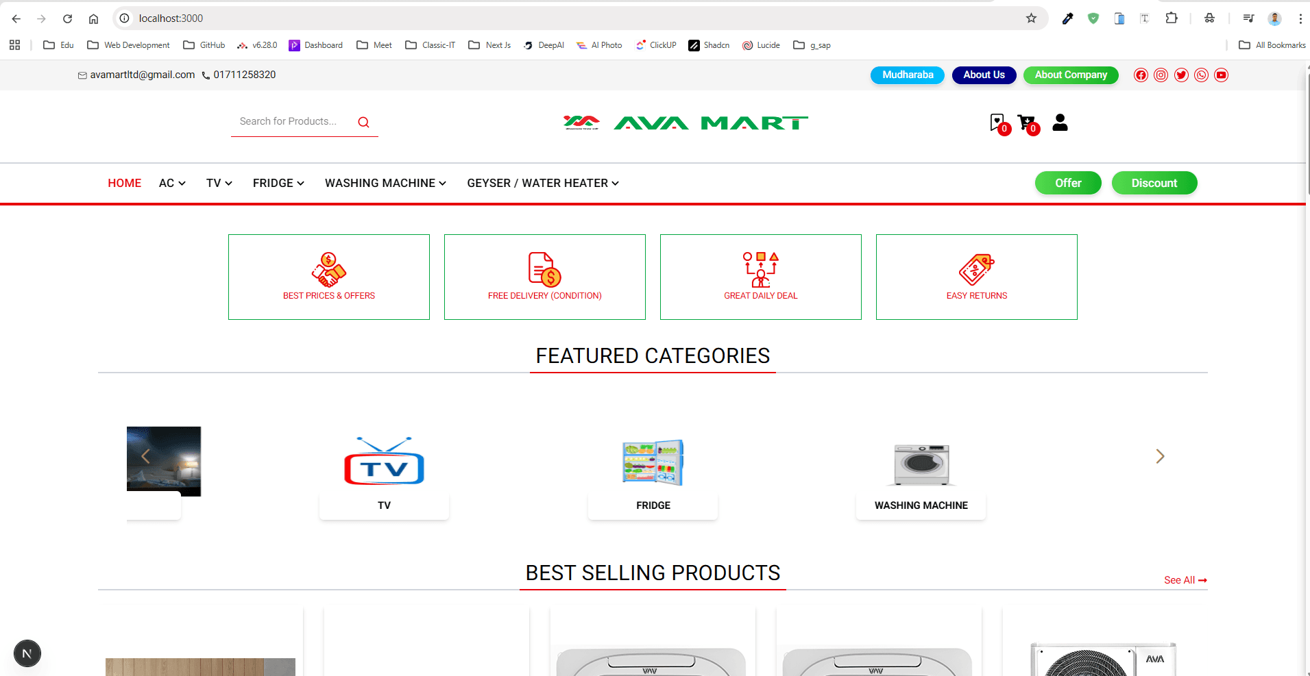 Ava Mart – E-commerce